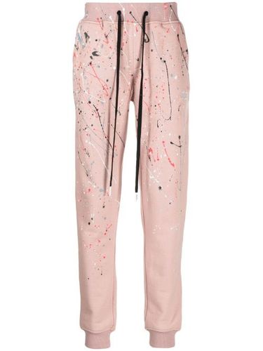Pantalon de jogging à effet taches de peinture - Haculla - Modalova