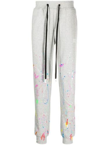 Pantalon de jogging à effet taches de peinture - Haculla - Modalova