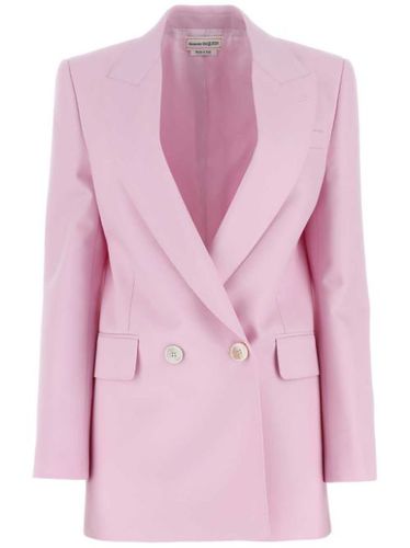 Blazer en laine à boutonnière croisée - Alexander McQueen - Modalova