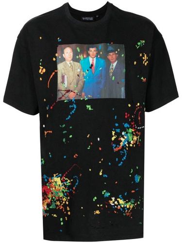 T-shirt Mobster à imprimé graphique - Mostly Heard Rarely Seen - Modalova