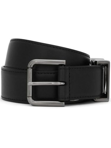 Ceinture en cuir à logo DG - Dolce & Gabbana - Modalova