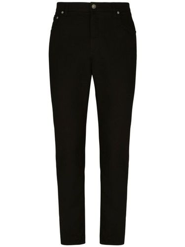 Pantalon à logo appliqué - Dolce & Gabbana - Modalova