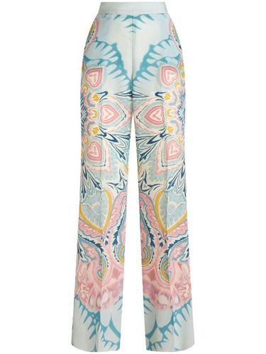 Pantalon satiné à motif cachemire - ETRO - Modalova