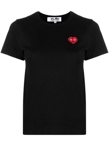 T-shirt à patch logo - Comme Des Garçons Play - Modalova