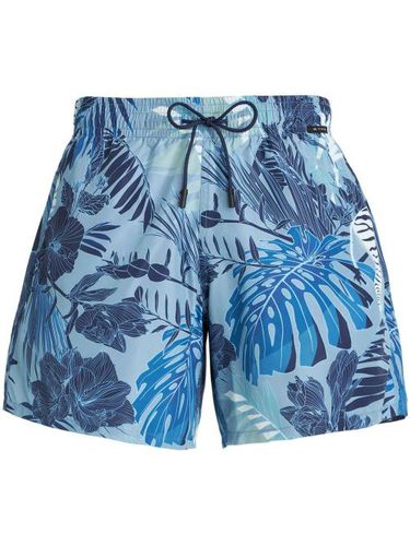 ETRO short de bain à fleurs - Bleu - ETRO - Modalova