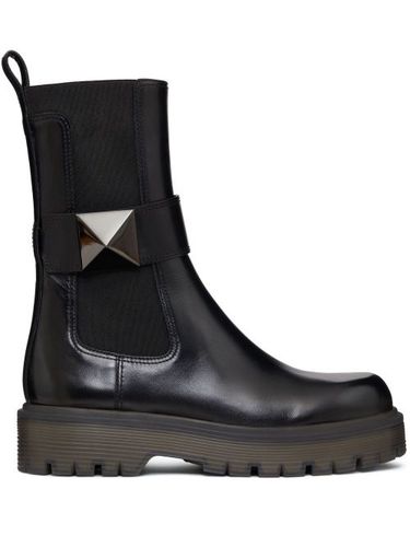 Bottes One Stud en cuir - Valentino Garavani - Modalova