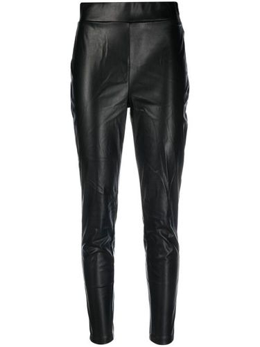 Pantalon slim en cuir artificiel - DKNY - Modalova