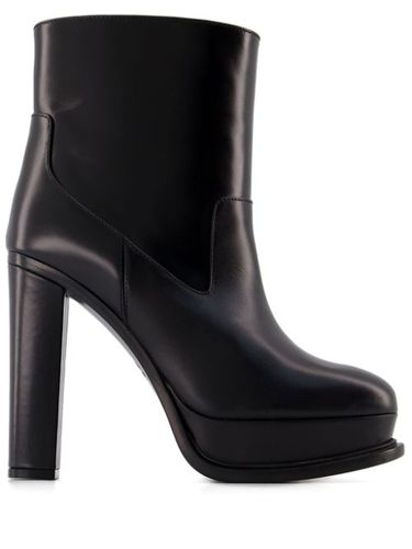 Bottines en cuir 120 mm - Alexander McQueen - Modalova