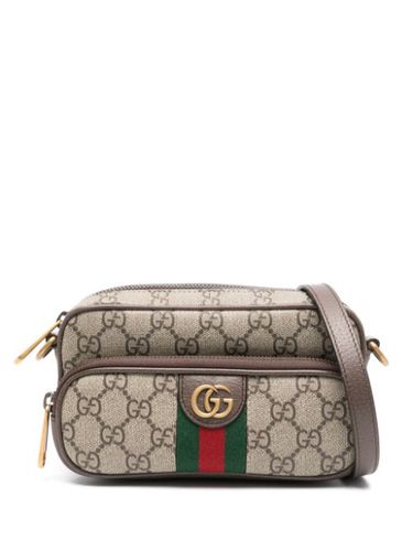 Gucci mini sacoche Ophidia - Marron - Gucci - Modalova