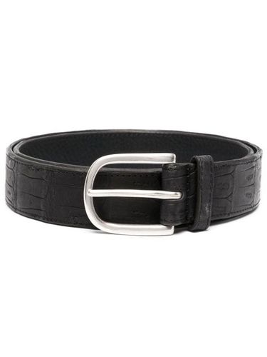 Ceinture en cuir embossé - Orciani - Modalova