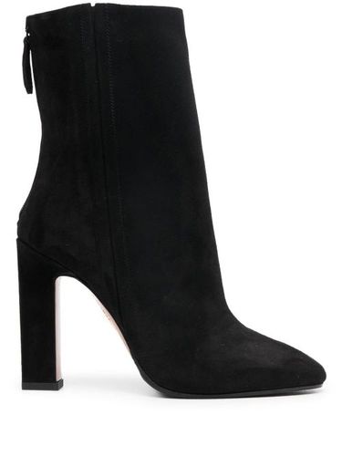 Bottines Joplin 105 mm en daim - Aquazzura - Modalova