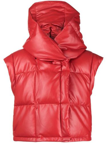 Gilet matelassé en cuir vegan - Goen.J - Modalova