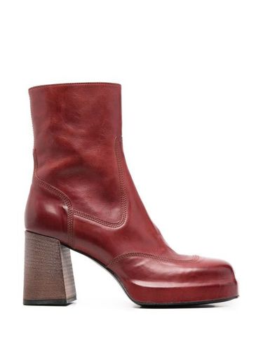 Moma bottines en cuir 90 mm - Rouge - Moma - Modalova