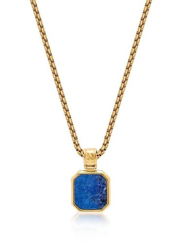 Collier chaîne à pendentif carré - Nialaya Jewelry - Modalova