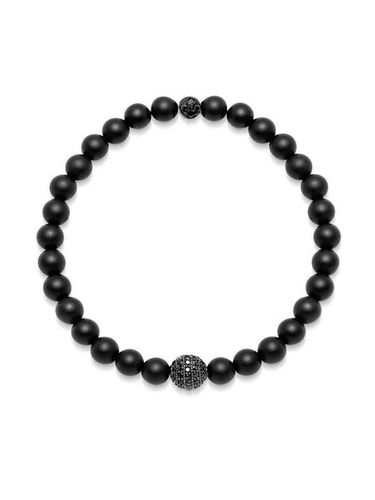 Bracelet en perles d'onyx - Nialaya Jewelry - Modalova