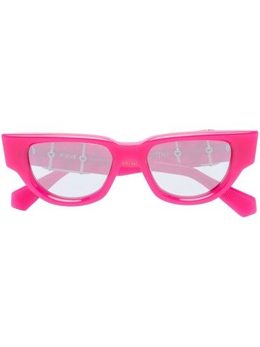 Lunettes de soleil VLogo Signature à monture papillon - VALENTINO GARAVANI EYEWEAR - Modalova