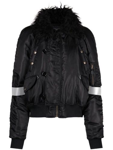 Veste bomber à col brossé - MM6 Maison Margiela - Modalova