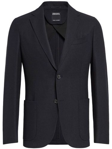 Blazer en cachemire à simple boutonnage - Zegna - Modalova