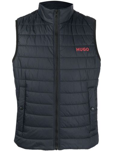 Gilet matelassé à logo imprimé - HUGO - Modalova