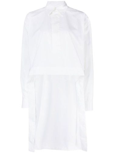 Chemise en coton à ourlet asymétrique - Plan C - Modalova