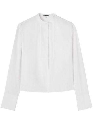 Chemise en coton à col officier - Jil Sander - Modalova