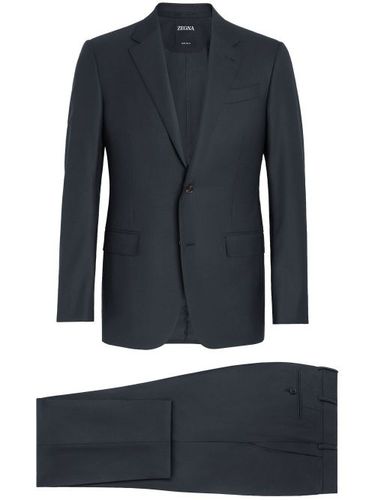 Costume en laine à veste à simple boutonnage - Zegna - Modalova