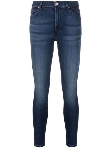 Jean skinny à effet délavé - 7 For All Mankind - Modalova