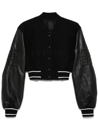 Veste bomber à coupe crop - Givenchy - Modalova