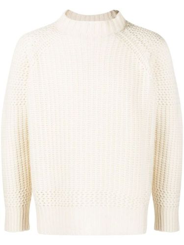 Pull en cachemire à design gaufré - Trussardi - Modalova