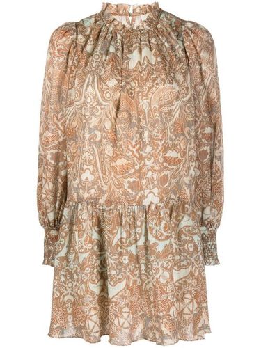 Robe courte à fleurs - Ulla Johnson - Modalova