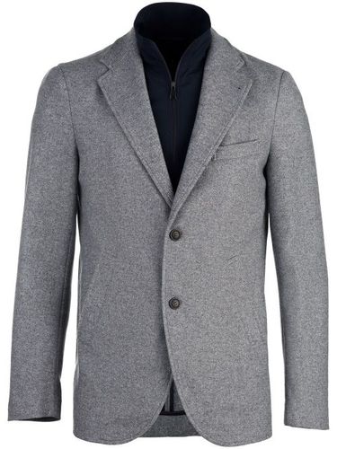 Blazer superposé à effet métallisé - Norwegian Wool - Modalova