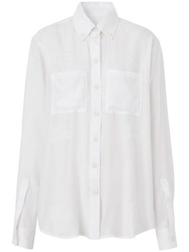 Chemise à broderies EKD - Burberry - Modalova