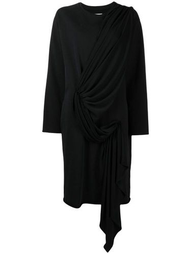 Robe-pull à détail drapé - MM6 Maison Margiela - Modalova