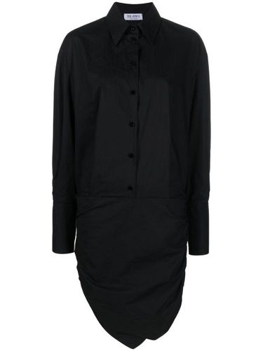 Robe-chemise à ourlet asymétrique - The Attico - Modalova