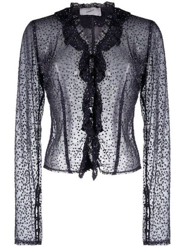 Blouse à ornements en cristal - Coperni - Modalova