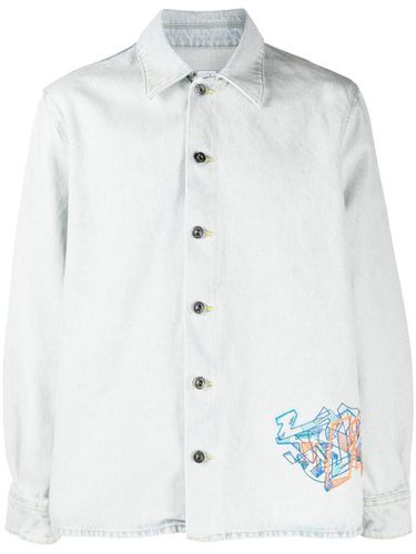 Chemise Graffiti en jean - Off-White - Modalova