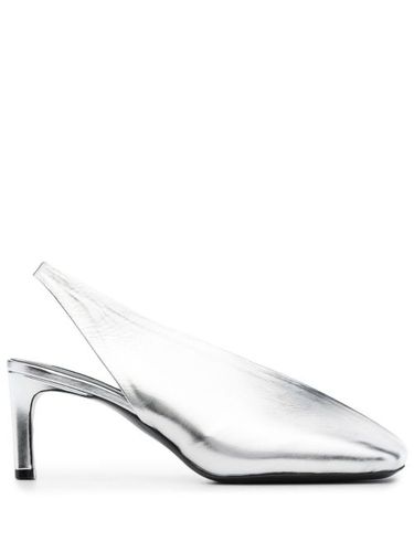 Escarpins en cuir à fini métallisé - Jil Sander - Modalova