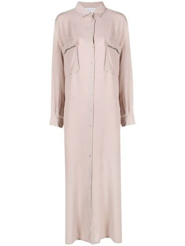 Robe-chemise à fente latérale - Fabiana Filippi - Modalova