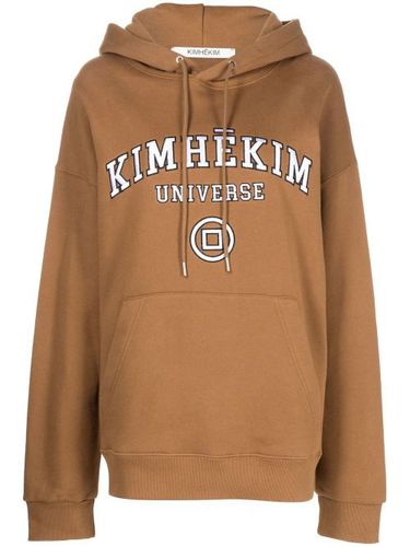 Hoodie à logo brodé - Kimhekim - Modalova