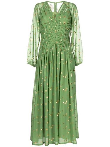 Bambah caftan à pois - Vert - Bambah - Modalova