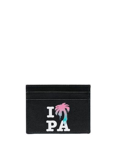 Porte-cartes à imprimé graphique - Palm Angels - Modalova