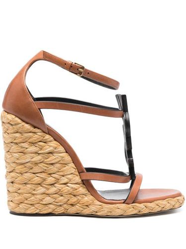 Sandales compensées Cassandra 105 - Saint Laurent - Modalova