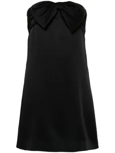 Robe-bustier à détail de nœud - Saint Laurent - Modalova