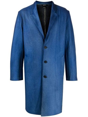 Manteau en laine mérinos à effet de peinture - Avant Toi - Modalova