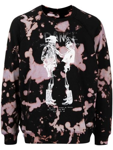X Hiroshi Fujiwara sweat à imprimé graphique - Stain Shade - Modalova