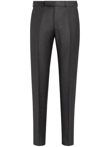 Pantalon droit à taille mi-haute - Zegna - Modalova