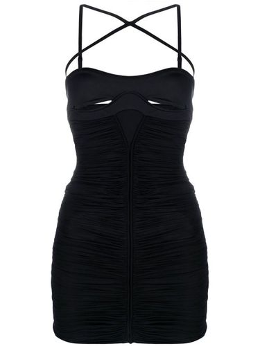 Robe courte à fronces - Mugler - Modalova