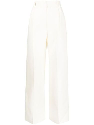 Pantalon de tailleur à détails plissés - Dice Kayek - Modalova