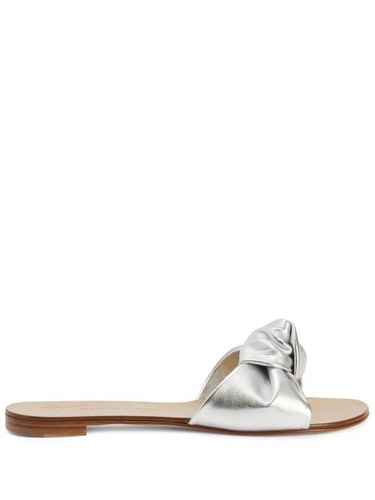 Sandales plates Aycha à détail de nœud - Giuseppe Zanotti - Modalova