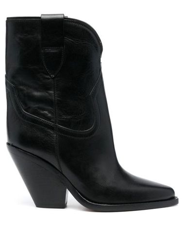 Bottines Leyane 90 mm en cuir - ISABEL MARANT - Modalova